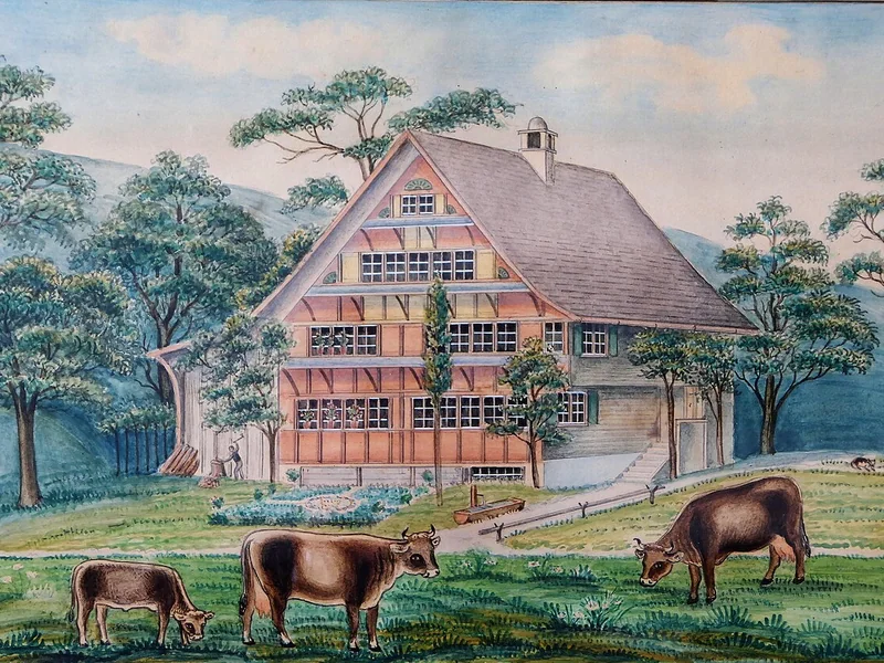 1831-Anna Barbara Aemisegger-Giezendanner - Casa dei genitori